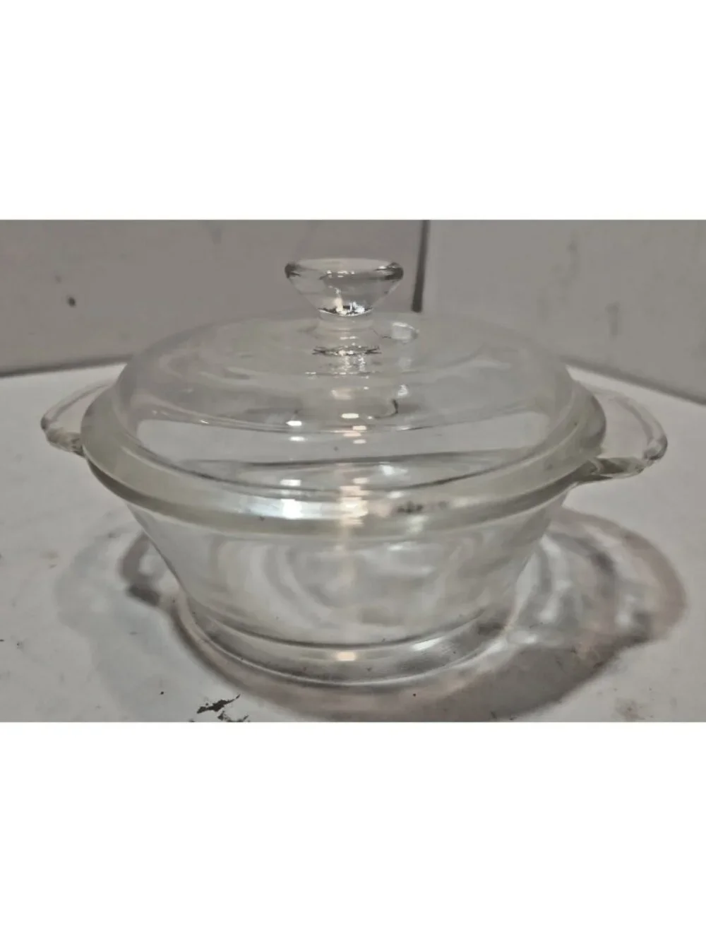 Vintage Fire King 8 Oz Individual Casserole with Lid Anchor Hocking